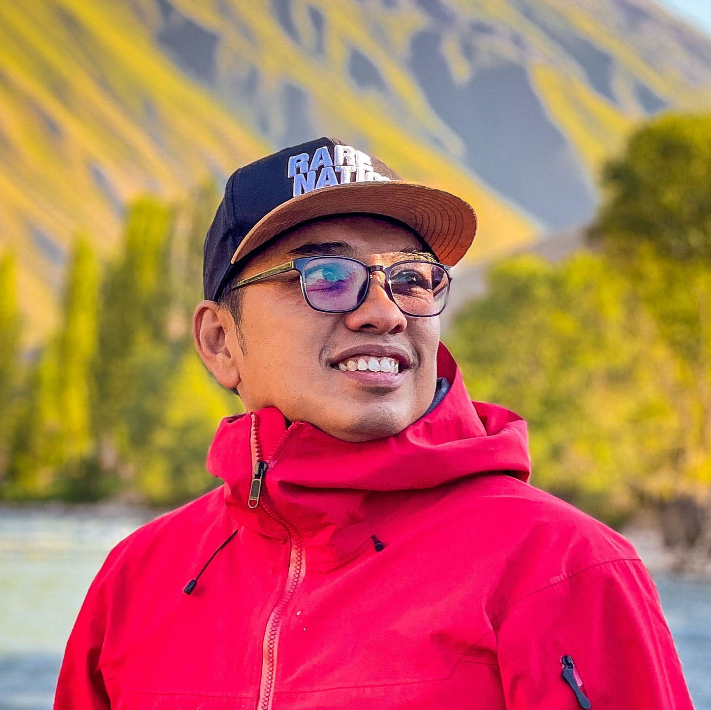 RARE NATION PREMIUM CAP - 3D LOGO BLACK SNAPBACK SUEDE