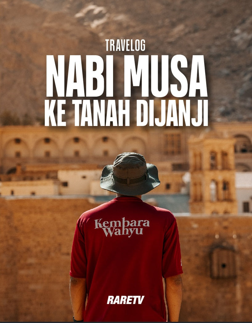 Buku Travelog Nabi Musa Ke Tanah Dijanji (Pengiriman bermula 9 Mac 2026)
