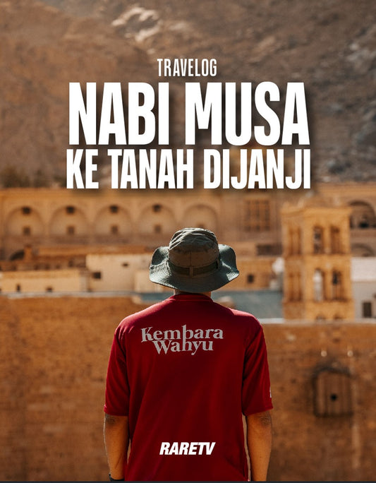 Buku Travelog Nabi Musa Ke Tanah Dijanji (Pengiriman bermula 9 Mac 2026)